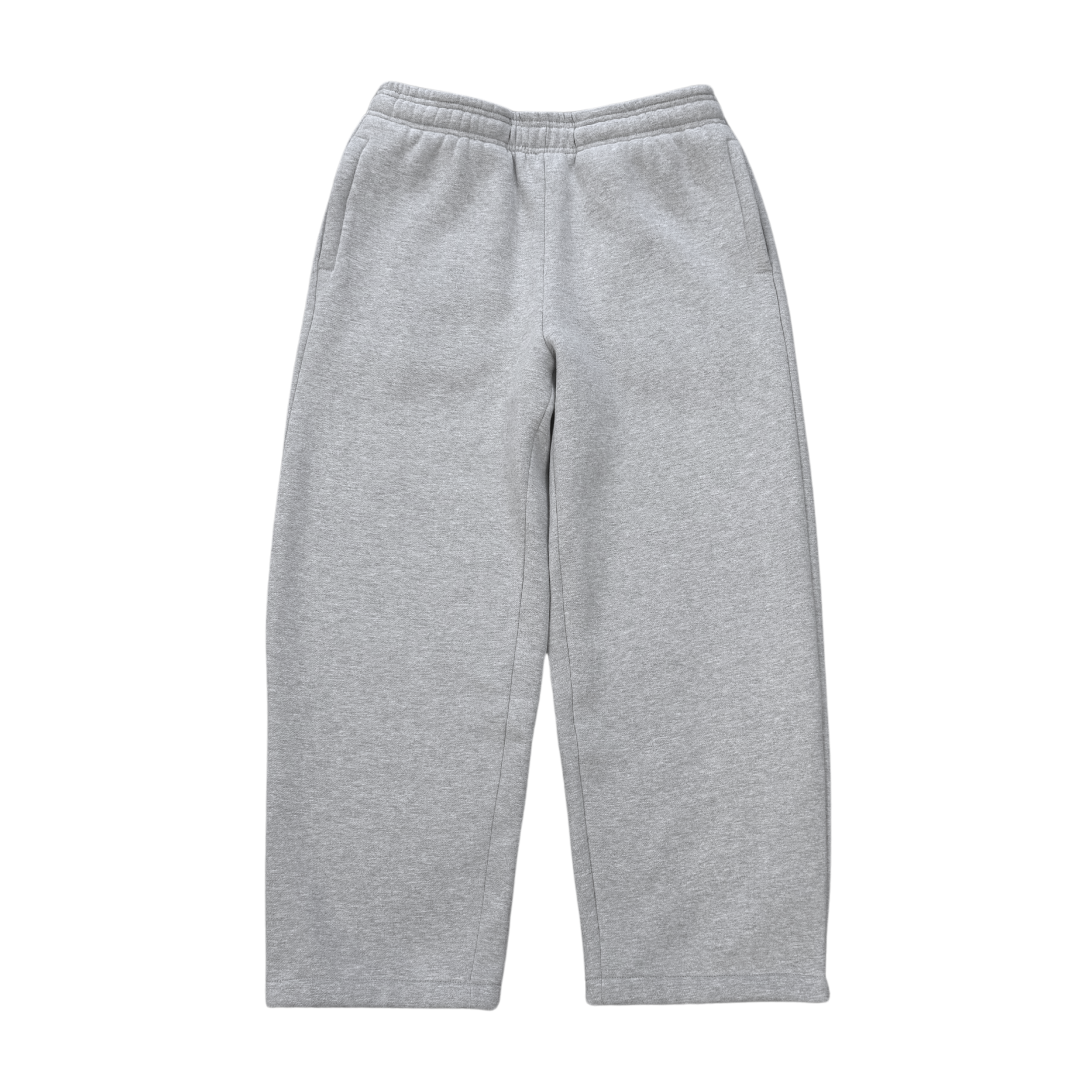 Open Leg Joggers - Grey