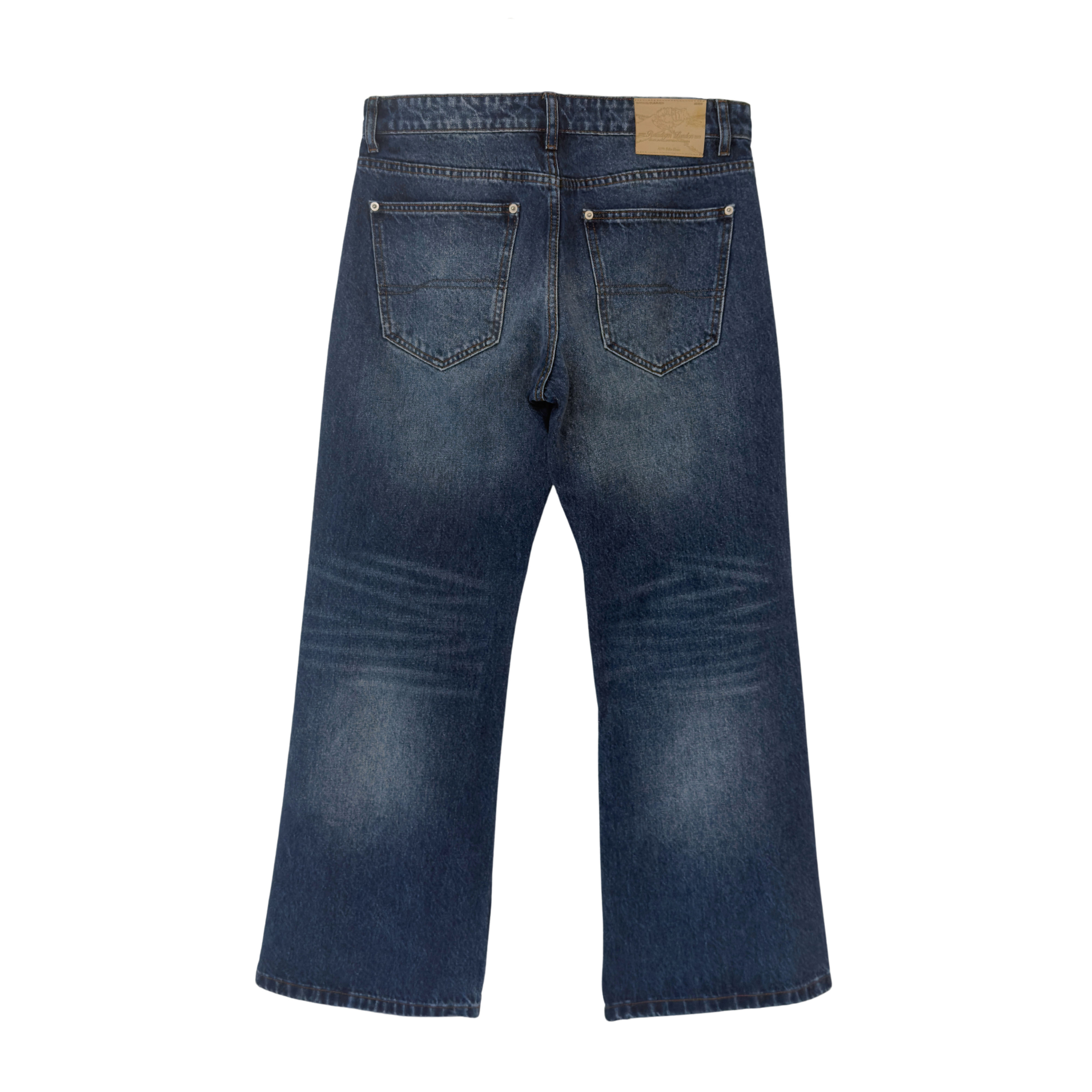 Bootcut Denim - Washed Blue
