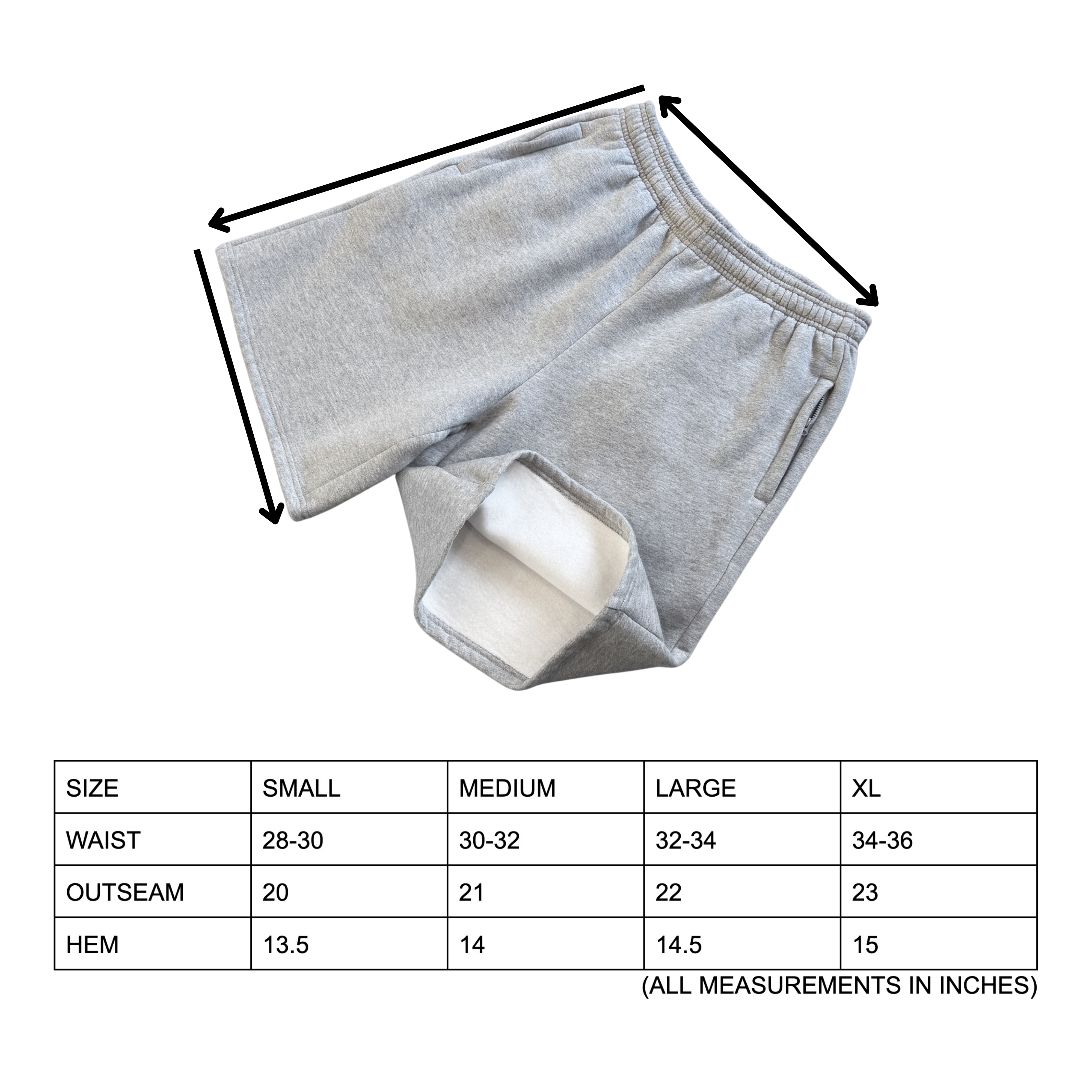 Sweatshorts - Grey