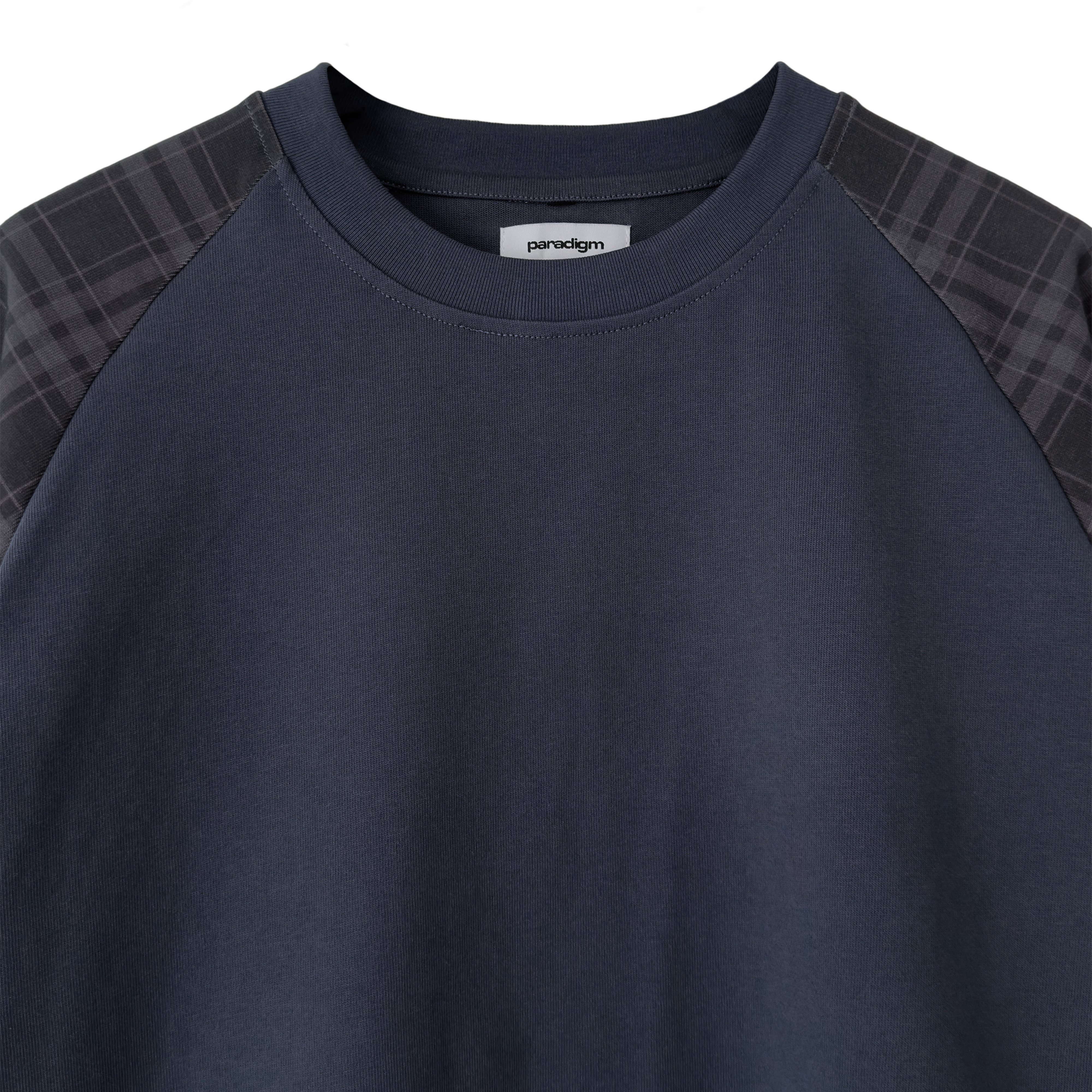 Plaid Raglan Tee