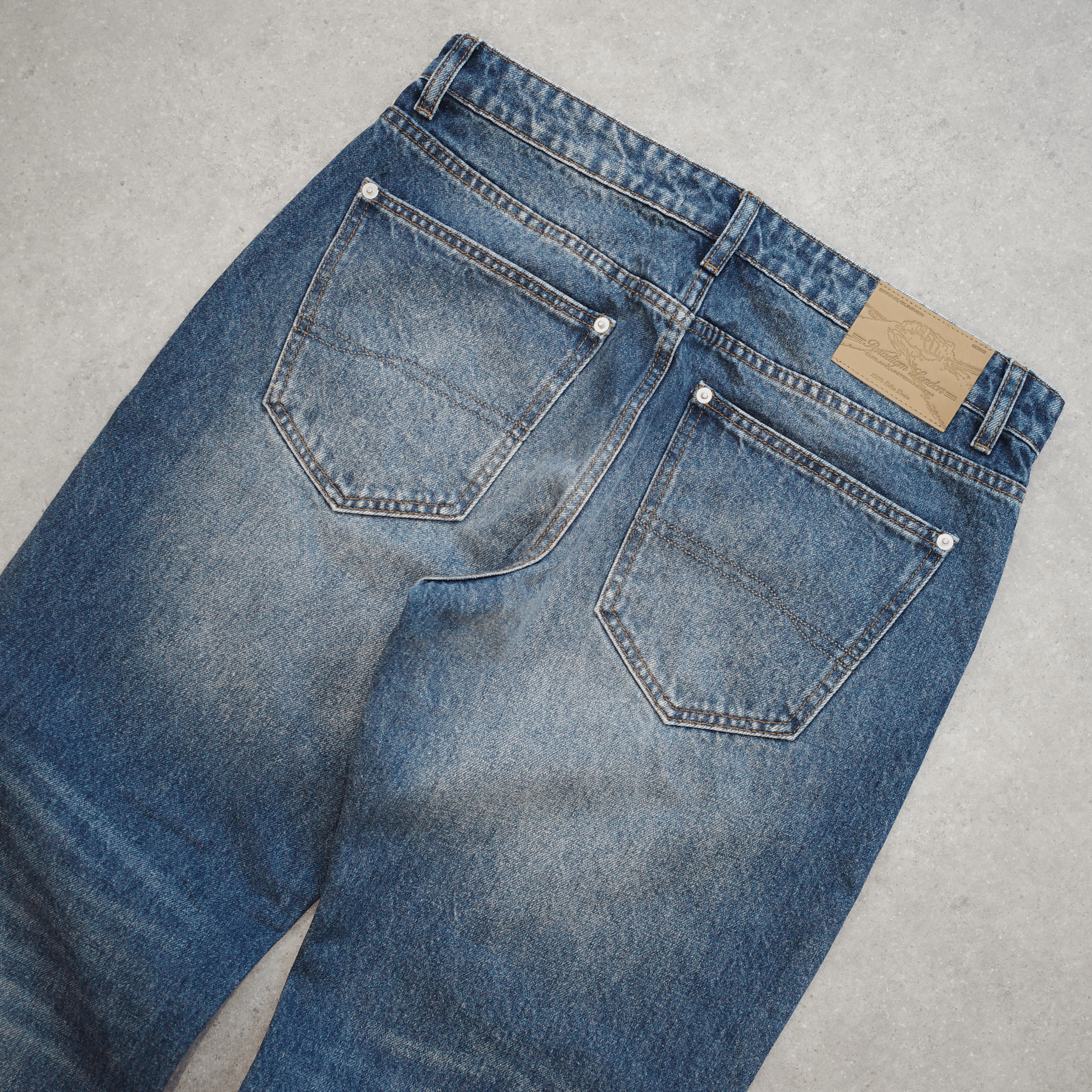 Bootcut Denim - Washed Blue