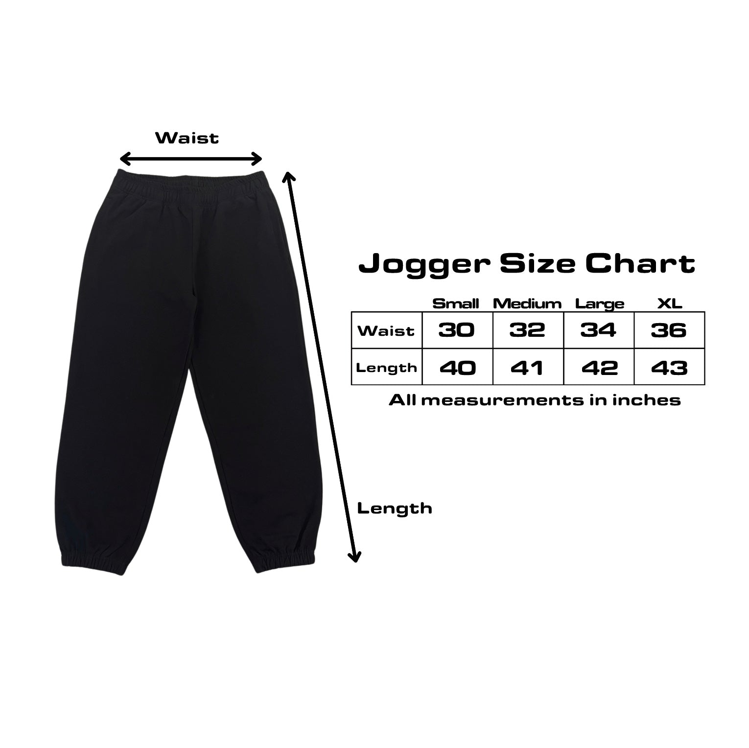 Paradigm Black Joggers