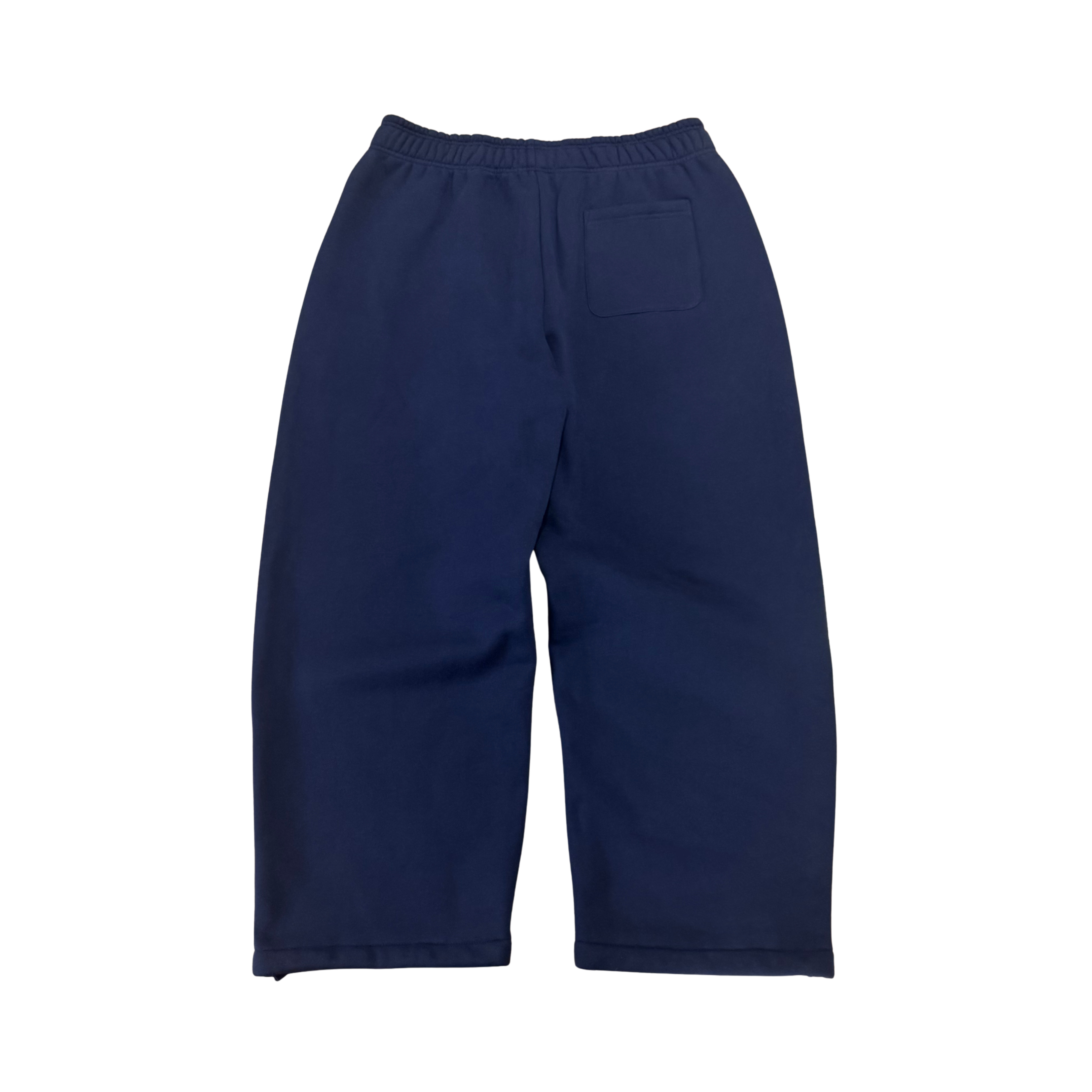 Open Leg Joggers - Navy