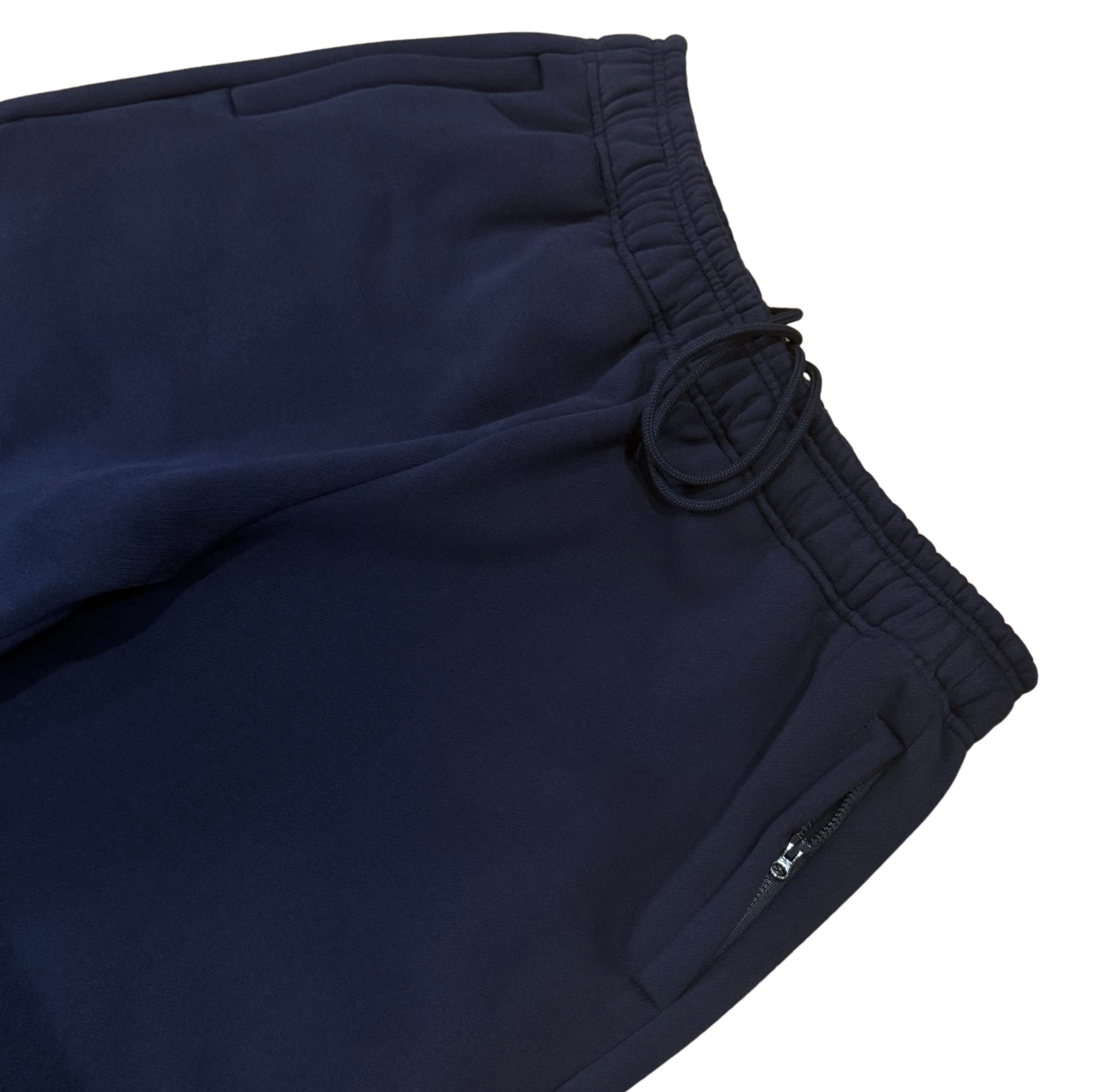 Open Leg Joggers - Navy